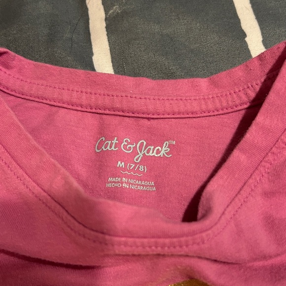 Cat & Jack Pink and Orange T-Shirts - Picture 2 of 5